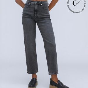 Everlane high rise straight jeans size 25